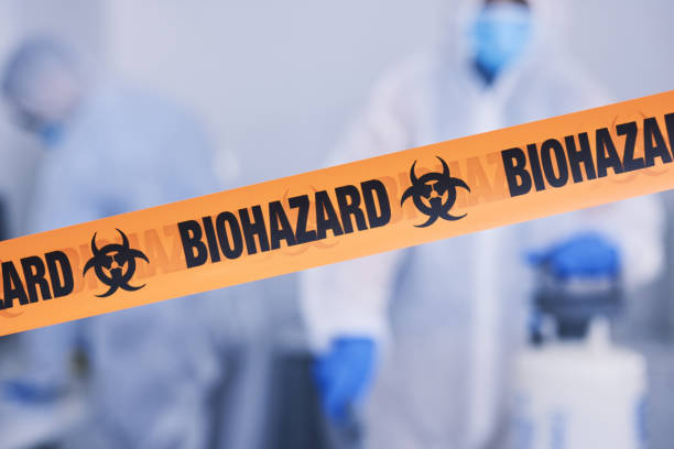 Professional Infectious Disease Decontamination technician working in Sammamish, WA